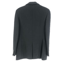 画像をギャラリービューアに読み込む, GIORGIO ARMANI ジョルジオアルマーニ 3P 肩パッド入 総裏 テーラードジャケット ウール ブラック【中古】 レディース