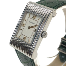 이미지를 갤러리 뷰어에 로드 , Boucheron ブシュロン リフレ 腕時計 シルバー グリーン クオーツ ホワイト文字盤【中古】 レディース