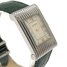 이미지를 갤러리 뷰어에 로드 , Boucheron ブシュロン リフレ 腕時計 シルバー グリーン クオーツ ホワイト文字盤【中古】 レディース
