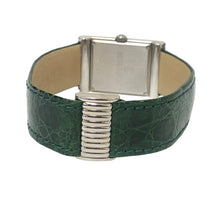 이미지를 갤러리 뷰어에 로드 , Boucheron ブシュロン リフレ 腕時計 シルバー グリーン クオーツ ホワイト文字盤【中古】 レディース