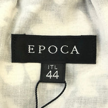 画像をギャラリービューアに読み込む, EPOCA エポカ フリル オフショルダー チュニック ワンピース コットン/シルク ブルー系【中古】【新品同様】【美品】 レディース