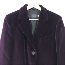 画像をギャラリービューアに読み込む, Aspesi Blue アスペジ ブルー チェスターコート ベロア/コットン パープル【中古】 レディース