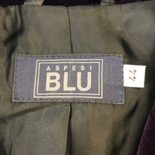 画像をギャラリービューアに読み込む, Aspesi Blue アスペジ ブルー チェスターコート ベロア/コットン パープル【中古】 レディース