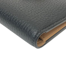 画像をギャラリービューアに読み込む, LOUIS VUITTON ルイ・ヴィトン LV ヴェルティカル ウォレット コンパクト M81561 二つ折り財布/トリヨンレザー ブラック【中古】【新品同様】【美品】レディース