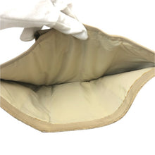 画像をギャラリービューアに読み込む, MIUMIU ミュウミュウ クロコ調型押し 5M1097 三つ折り財布 牛革 ベージュ系【中古】 レディース