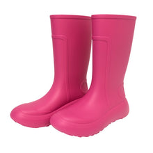 画像をギャラリービューアに読み込む, Salvatore Ferragamo サルヴァトーレフェラガモ ブーツ ガンチーニ レインシューズ ラバー ショッキングピンク サイズ7(24cm相当)【中古】レディース
