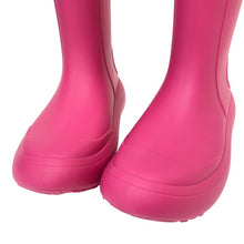 画像をギャラリービューアに読み込む, Salvatore Ferragamo サルヴァトーレフェラガモ ブーツ ガンチーニ レインシューズ ラバー ショッキングピンク サイズ7(24cm相当)【中古】レディース