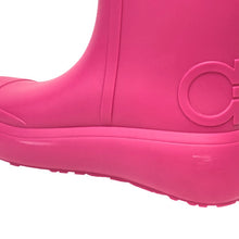 画像をギャラリービューアに読み込む, Salvatore Ferragamo サルヴァトーレフェラガモ ブーツ ガンチーニ レインシューズ ラバー ショッキングピンク サイズ7(24cm相当)【中古】レディース