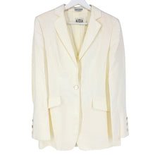 画像をギャラリービューアに読み込む, Agnona アニオナ スカート スーツ 麻・リネン ホワイト L-XL相当【中古】 レディース