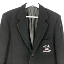 將圖片載入圖庫檢視器 POLO RALPH LAUREN ポロ・ラルフローレン テーラードジャケット ウール ブラック サイズ170【中古】 ボーイズ