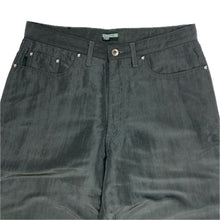 將圖片載入圖庫檢視器 Paul Smith JEANS ポールスミスジーンズ ワイド ホログラムパッチ パンツ グレー サイズ32【中古】 メンズ