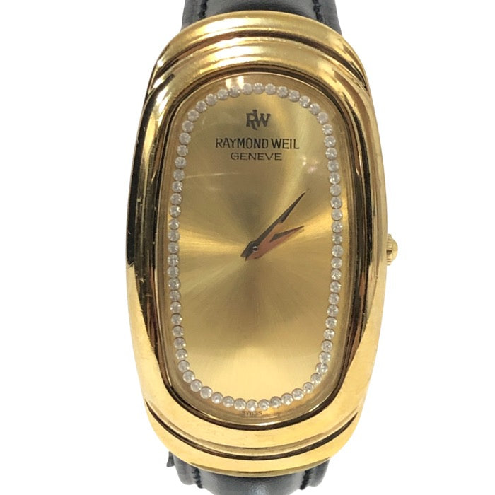 RAYMOND WEIL ブラックダイヤル 時計 5352　ジャンク RAYMOND WEIL ブラックダイヤル 時計 5352 ジャンク