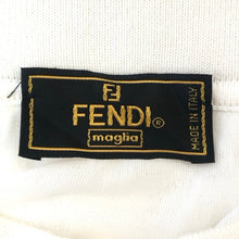 画像をギャラリービューアに読み込む, FENDI フェンディ ストレッチ ひざ丈 スカート レーヨン/コットン ホワイト Lサイズ相当【中古】 レディース