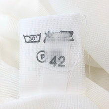 画像をギャラリービューアに読み込む, FENDI フェンディ ストレッチ ひざ丈 スカート レーヨン/コットン ホワイト Lサイズ相当【中古】 レディース