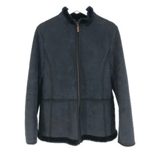 画像をギャラリービューアに読み込む, Sonia Rykiel ソニアリキエル 裏ボア ジャケット ブルゾン ブラック Lサイズ相当【中古】 レディース