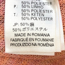 Load image into Gallery viewer, DIESEL ディーゼル オーバーサイズ カーディガン 麻・リネン ピンク系【中古】 レディース