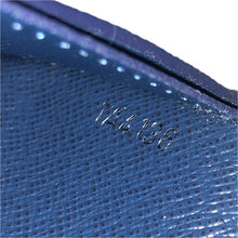 画像をギャラリービューアに読み込む, LOUIS VUITTON ルイ・ヴィトン 長財布 イニシャル入り ポルトフォイユ ロン M33404 札入れ タイガ オセアン【中古】 メンズ