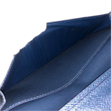 画像をギャラリービューアに読み込む, LOUIS VUITTON ルイ・ヴィトン 長財布 イニシャル入り ポルトフォイユ ロン M33404 札入れ タイガ オセアン【中古】 メンズ