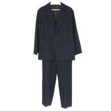 將圖片載入圖庫檢視器 Orally オーラリー SUPER SOFT WOOL FLANNEL JACKET / SLACKS A9AJ01WF / A9AP03WF セットアップ ウール ブラック【中古】 メンズ