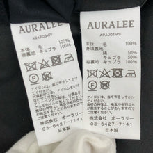 將圖片載入圖庫檢視器 Orally オーラリー SUPER SOFT WOOL FLANNEL JACKET / SLACKS A9AJ01WF / A9AP03WF セットアップ ウール ブラック【中古】 メンズ