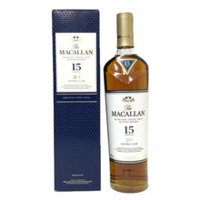 画像をギャラリービューアに読み込む, The Macallan ザ マッカラン 未開栓 700ml 43度 スコッチ ダブルカスク15年 ウイスキー【中古】【新品同様】