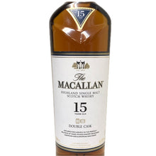画像をギャラリービューアに読み込む, The Macallan ザ マッカラン 未開栓 700ml 43度 スコッチ ダブルカスク15年 ウイスキー【中古】【新品同様】