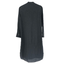 將圖片載入圖庫檢視器 Madison Blue マディソンブルー martinique別注 ボウタイシャツワンピース レーヨン ブラック XSサイズ【中古】 レディース