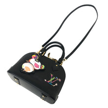 画像をギャラリービューアに読み込む, LOUIS VUITTON ルイ・ヴィトン 2way ショルダーバッグ LV × TM アルマBB 村上隆コラボ M13670 ハンドバッグ エピレザー ノワール【中古】【新品同様】【美品】 レディース