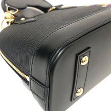 画像をギャラリービューアに読み込む, LOUIS VUITTON ルイ・ヴィトン 2way ショルダーバッグ LV × TM アルマBB 村上隆コラボ M13670 ハンドバッグ エピレザー ノワール【中古】【新品同様】【美品】 レディース