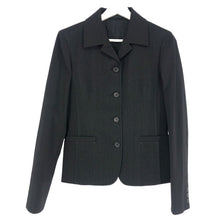 画像をギャラリービューアに読み込む, KT KIYOKO TAKASE ケーティー キヨコタカセ テーラードジャケット ウール ブラック Lサイズ相当【中古】 レディース