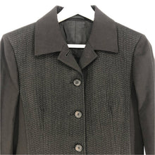 画像をギャラリービューアに読み込む, KT KIYOKO TAKASE ケーティー キヨコタカセ テーラードジャケット ウール ブラック Lサイズ相当【中古】 レディース