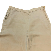 画像をギャラリービューアに読み込む, GIORGIO ARMANI ジョルジオアルマーニ ワイド パンツ 麻・リネン ベージュ Lサイズ相当【中古】 レディース