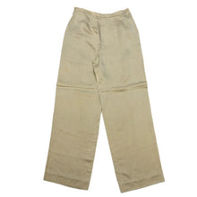 画像をギャラリービューアに読み込む, GIORGIO ARMANI ジョルジオアルマーニ ワイド パンツ 麻・リネン ベージュ Lサイズ相当【中古】 レディース