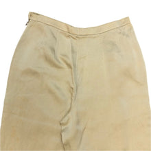 画像をギャラリービューアに読み込む, GIORGIO ARMANI ジョルジオアルマーニ ワイド パンツ 麻・リネン ベージュ Lサイズ相当【中古】 レディース