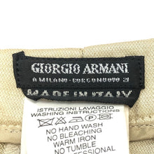 画像をギャラリービューアに読み込む, GIORGIO ARMANI ジョルジオアルマーニ ワイド パンツ 麻・リネン ベージュ Lサイズ相当【中古】 レディース