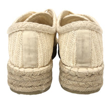 画像をギャラリービューアに読み込む, ARMANI EXCHANGE アルマーニエクスチェンジ エスパドリーユ XDC006 スニーカー ベージュ 23.5cm相当【中古】 レディース
