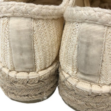 画像をギャラリービューアに読み込む, ARMANI EXCHANGE アルマーニエクスチェンジ エスパドリーユ XDC006 スニーカー ベージュ 23.5cm相当【中古】 レディース