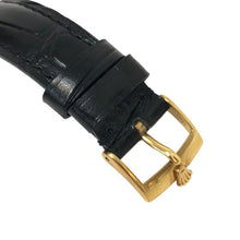 画像をギャラリービューアに読み込む, ROLEX ロレックス K番 32mm 純正尾錠(750) チェリーニ 5116 腕時計 18KYG シャンパン 手巻き シャンパン文字盤【中古】 メンズ