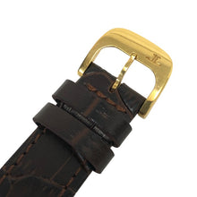 画像をギャラリービューアに読み込む, JAEGER-LECOULTRE ジャガー・ルクルト 34mm 純正尾錠 ジェントローム 152.1.81 腕時計 K18/750 手巻き ホワイト文字盤【中古】 メンズ