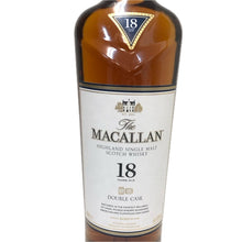 画像をギャラリービューアに読み込む, The Macallan ザ マッカラン 18年 未開栓 700ml 43度 ダブルカスク スペイサイドモルト シングルモルト スコッチ 2022リリース ウイスキー【中古】【新品同様】