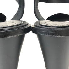 將圖片載入圖庫檢視器 MARNI マルニ ウェッジソール プラットフォーム バイカラー サンダル ラバー/レザー イエロー ブラック 26cm相当【中古】【新品同様】【美品】レディース