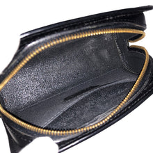 画像をギャラリービューアに読み込む, LOUIS VUITTON ルイ・ヴィトン 小物入れ ドーフィーヌPM M48442 ポーチ エピレザー ノワール【中古】 レディース