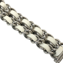 画像をギャラリービューアに読み込む, CHANEL シャネル プルミエール Mサイズ H1639 腕時計 ギャランティカード付 シルバー クオーツ シェル文字盤【中古】 レディース