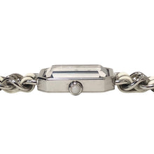 画像をギャラリービューアに読み込む, CHANEL シャネル プルミエール Mサイズ H1639 腕時計 ギャランティカード付 シルバー クオーツ シェル文字盤【中古】 レディース