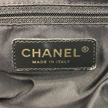 画像をギャラリービューアに読み込む, CHANEL シャネル ニュートラベルライン トートGM ギャランティカード付 ショルダーバッグ A15825 トートバッグ レザー/ナイロンキャンバス ブラック【中古】レディース