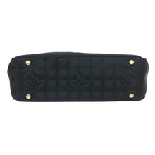 画像をギャラリービューアに読み込む, CHANEL シャネル ニュートラベルライン トートGM ギャランティカード付 ショルダーバッグ A15825 トートバッグ レザー/ナイロンキャンバス ブラック【中古】レディース