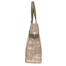 画像をギャラリービューアに読み込む, CHANEL シャネル ニュートラベルライン トートGM ギャランティカード付 ショルダーバッグ A15825 トートバッグ レザー/ナイロンキャンバス ベージュ【中古】レディース