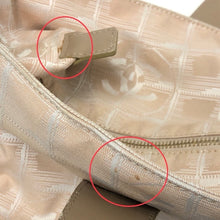 画像をギャラリービューアに読み込む, CHANEL シャネル ニュートラベルライン トートGM ギャランティカード付 ショルダーバッグ A15825 トートバッグ レザー/ナイロンキャンバス ベージュ【中古】レディース