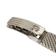 이미지를 갤러리 뷰어에 로드 , OMEGA オメガ カットガラス アンティーク 17mm 7205 腕時計 K18ホワイトゴールド 手巻き シルバー文字盤【中古】 レディース