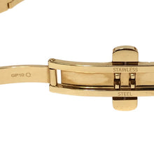 이미지를 갤러리 뷰어에 로드 , FENDI フェンディ 限定モデル 1Pダイヤ ステラ LIMITED 3060L 腕時計 GP ゴールド クオーツ ブラック文字盤 24mm【中古】 レディース